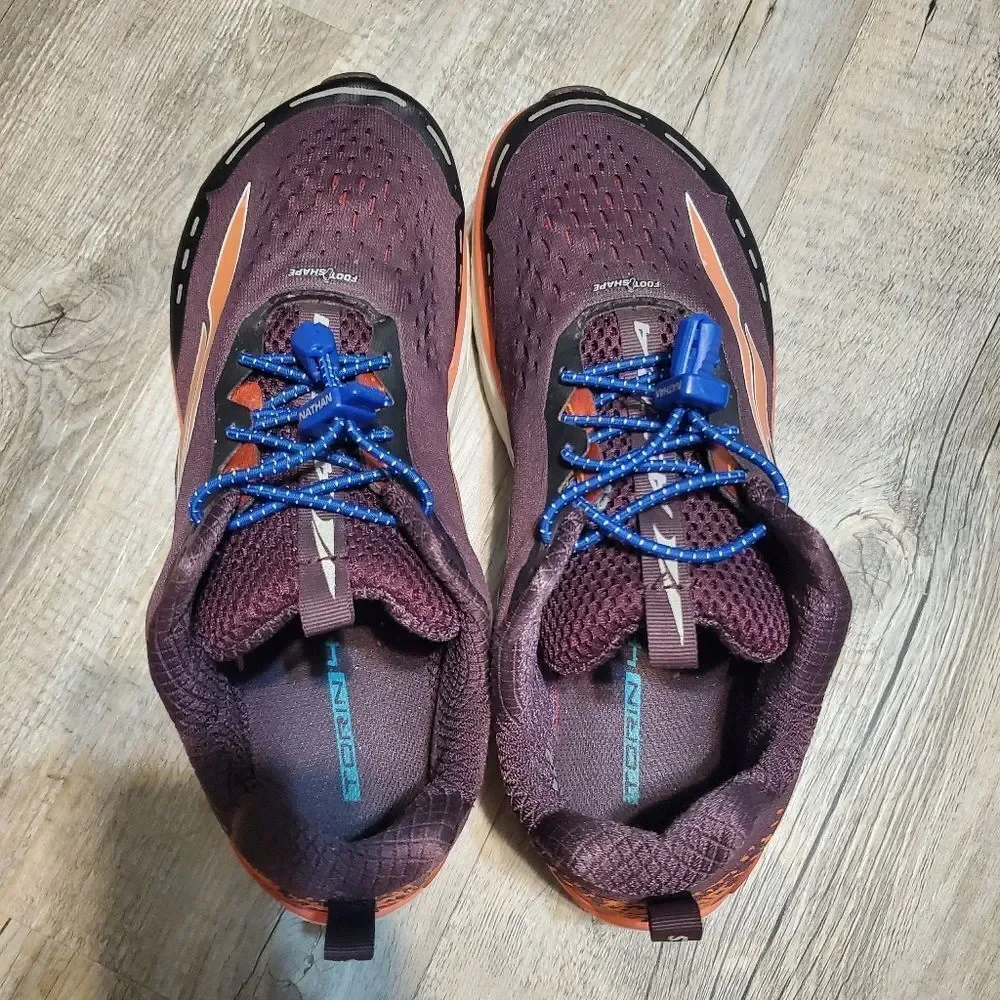 Altra Torin 4 Women's Size 9.5 Running Shoes Plum Coral Foot Shape Zero Drop - Picture 6 of 8